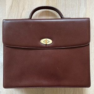 Vintage Coach in perfect condition. Brief case. Madison Collection